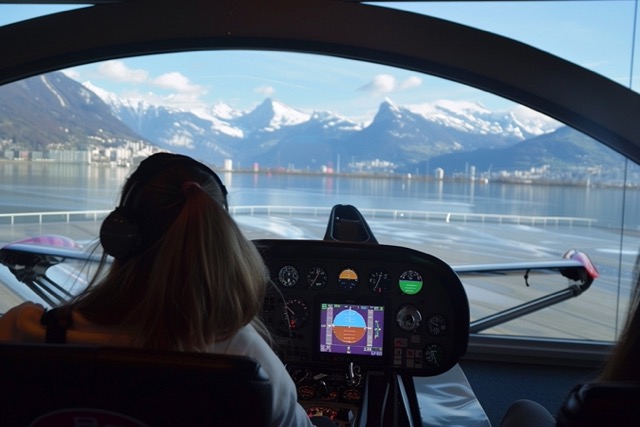 simulateur vol team building pres geneve 2 Moyenne