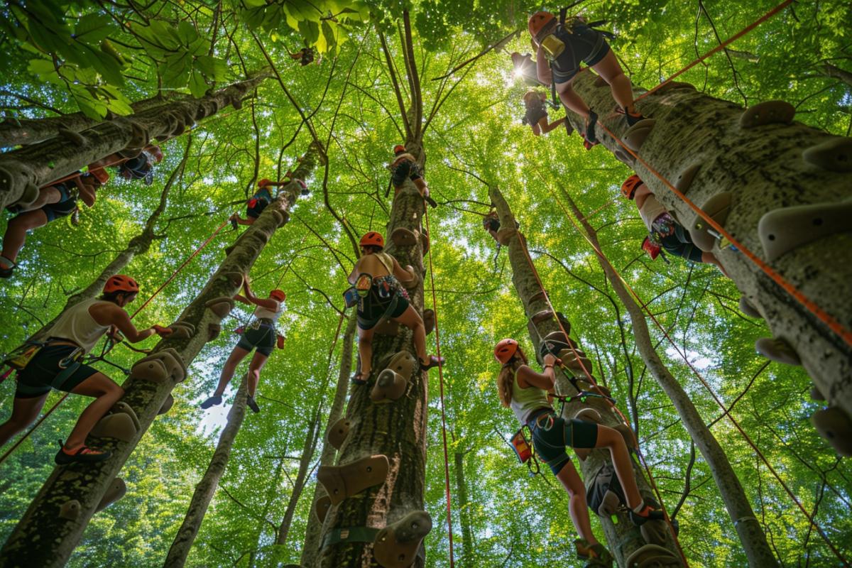 10 idées originales pour un team building accrobranche inoubliable en 2024