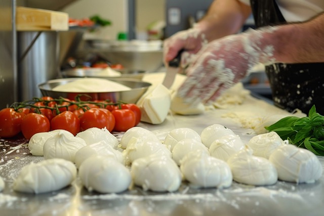 fabrication burrata mozzarella toulouse culinaire 2