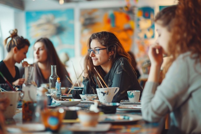 peinture sur ceramique team building activite renforcement equipe innovante 1