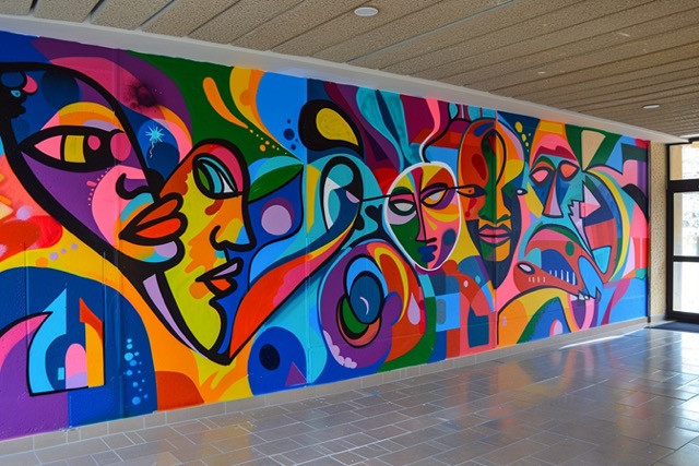 realisation oeuvre collective team building graffiti 1