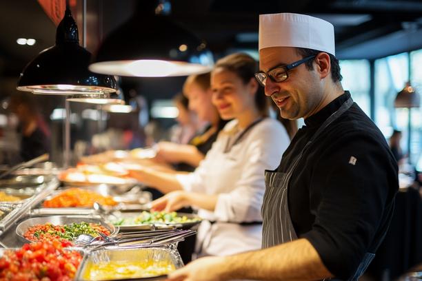 6 teambuilding royal buffet 2 1